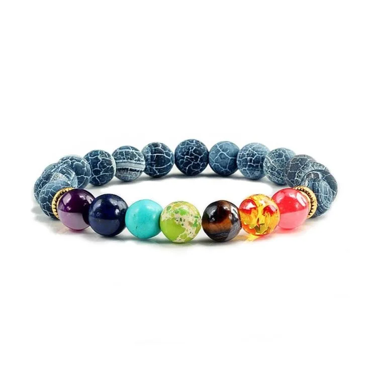 7 chakras ( agate craquélé ) | KingStone2.0