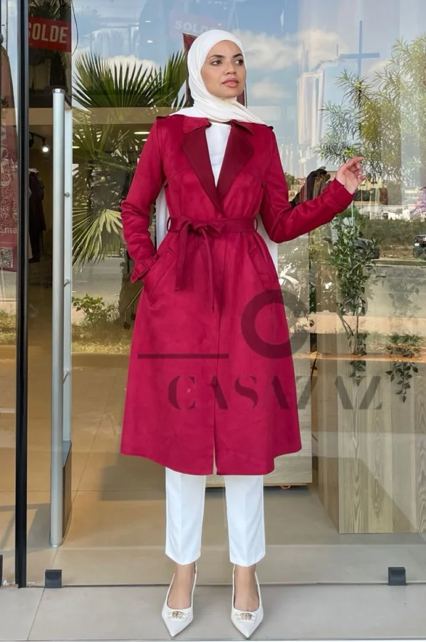 Trench Effet Daim | CasaZaz