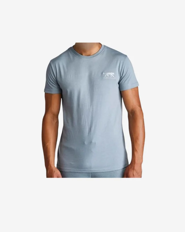 T‑shirt AIRNESS Predator - Bleu/gris | Dîna Shop'