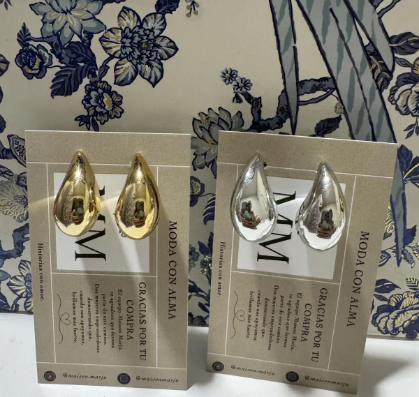 Pendiente Gota Dubai  | MAISON MARJU