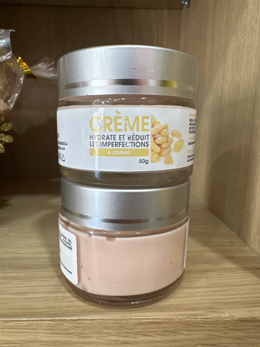 Creme naturelle à l’oliban كريم طبيعي لبان الذكر | DARLWARD