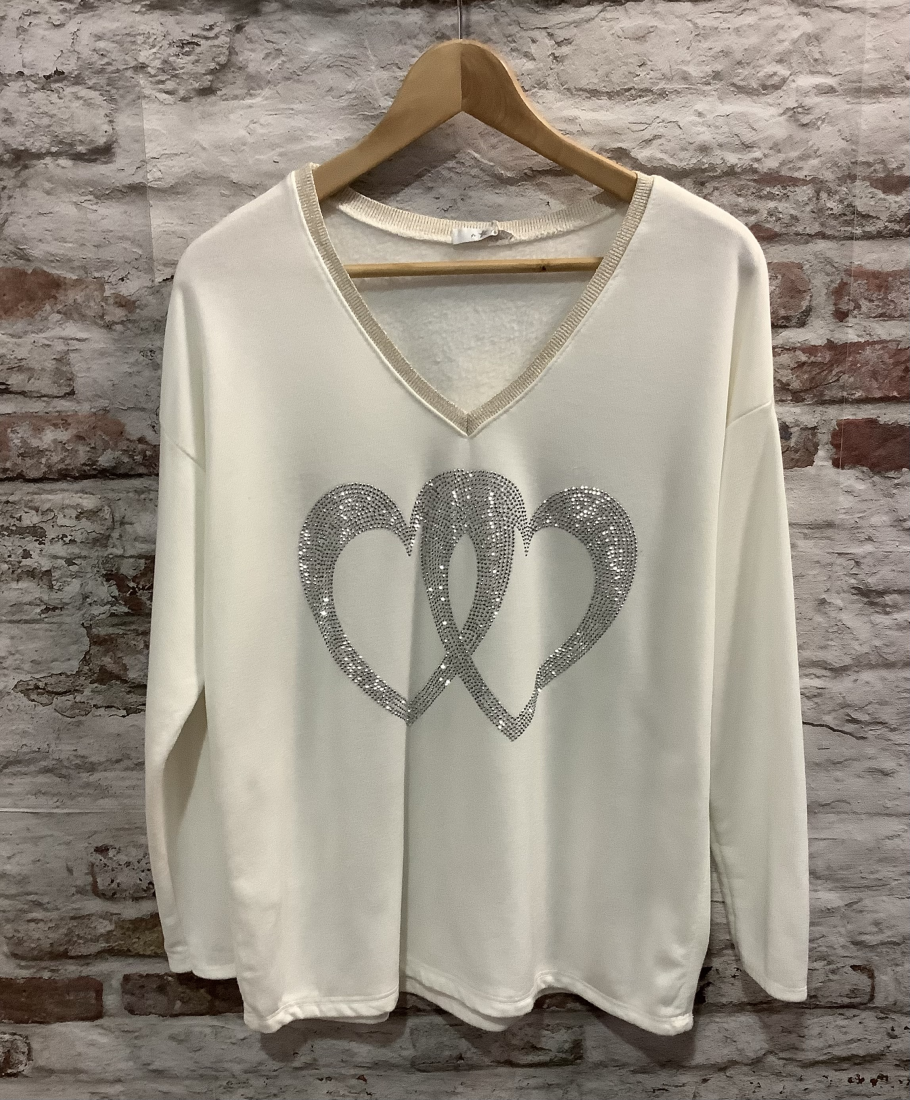 Pull 2 coeurs | Jus de coco 