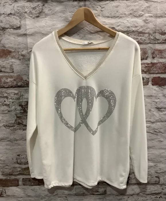 Pull 2 coeurs | Jus de coco 