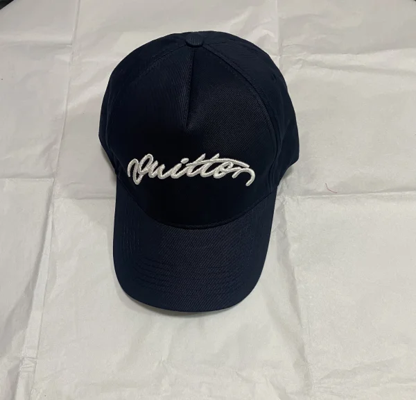 Louis Vuitton Baseball Cap Navy Blue | 