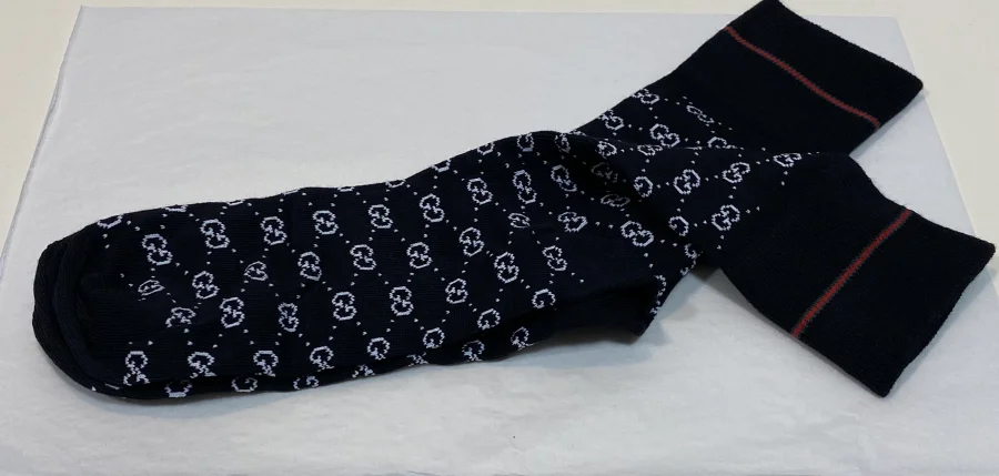 Gucci Firenze Cotton Socks Black | MASSIMOLUXURYOUTLET