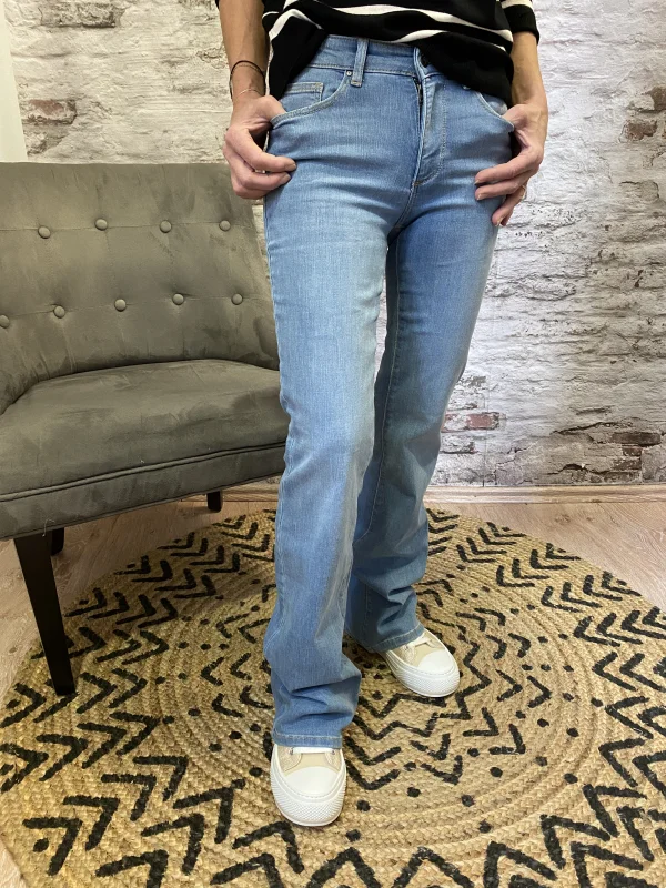 Jeans flared | Jus de coco 