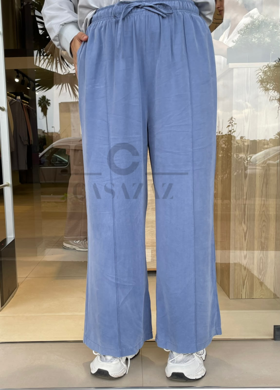 Pantalon court à jambes larges | CasaZaz