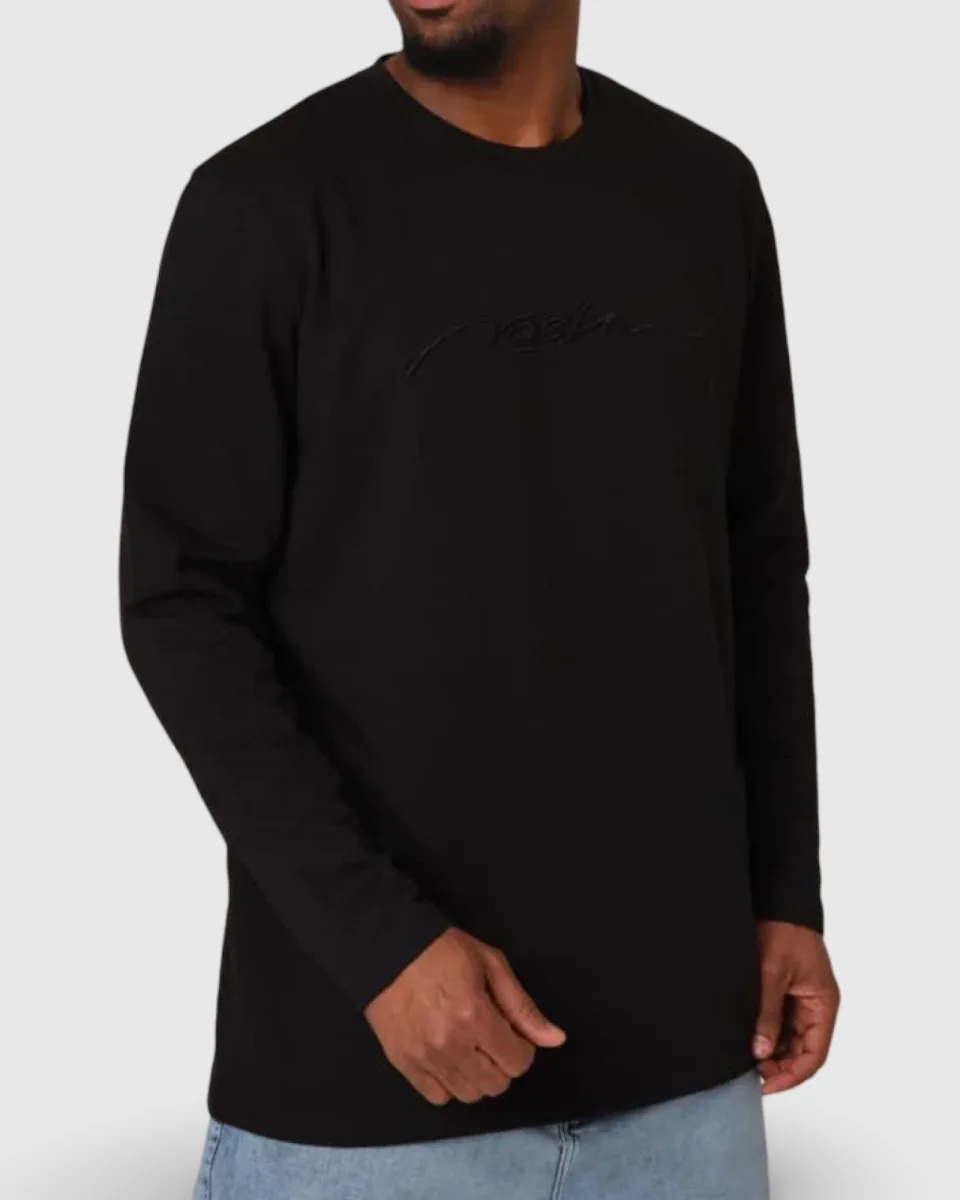 SWEAT - PULL OVERSIZE NOIR - NIII   | AMCOSMETIK