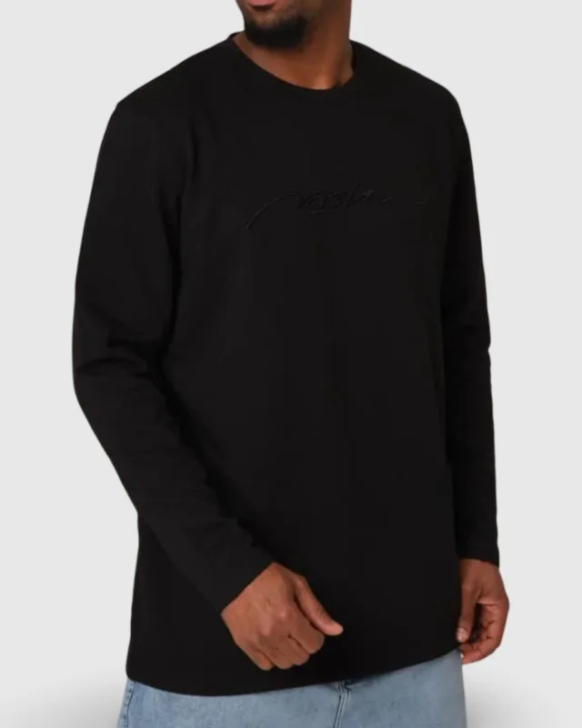 SWEAT - PULL OVERSIZE NOIR - NIII   | AMCOSMETIK