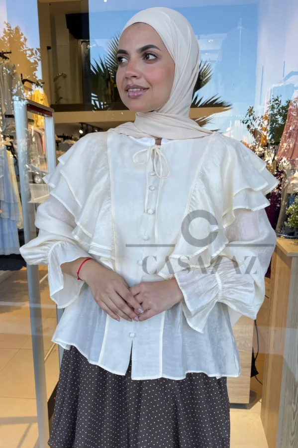 Chemise Volants Légère | CasaZaz