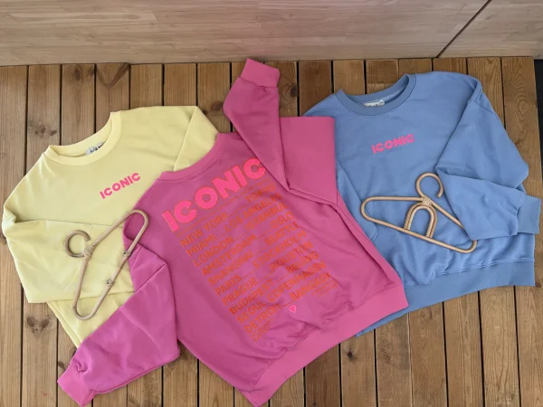 Sweat-shirt rose Iconic  | Lena in Love 