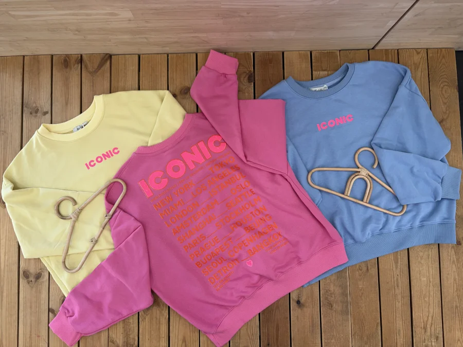 Sweat-shirt rose Iconic  | Lena in Love 