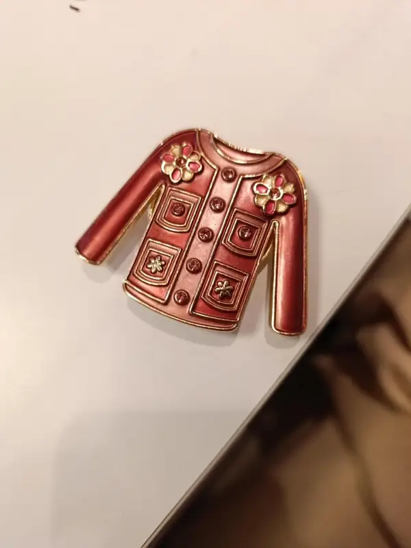 broche gilet | Boutique Manon création