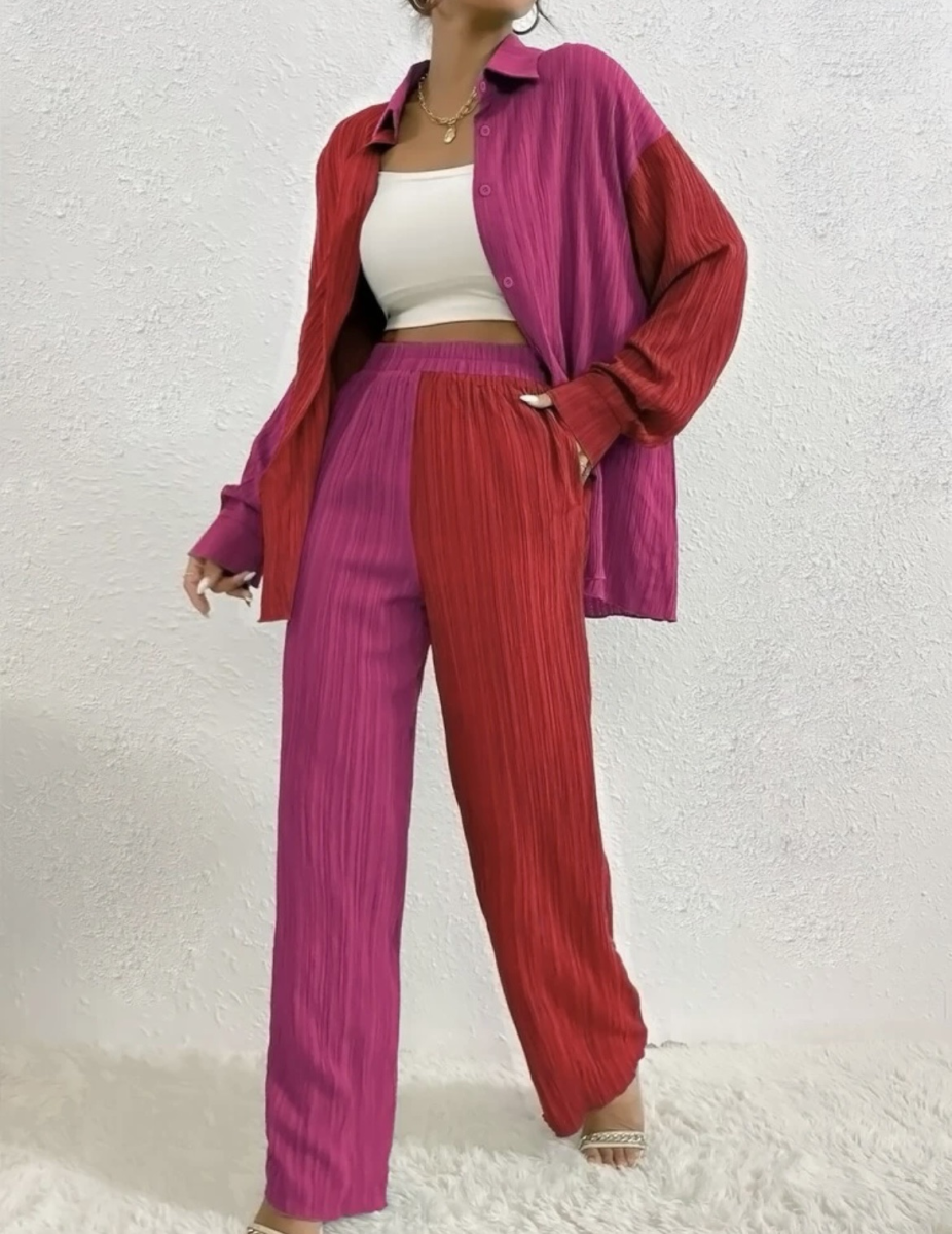 Combinaison bi-color | Reda Fashion