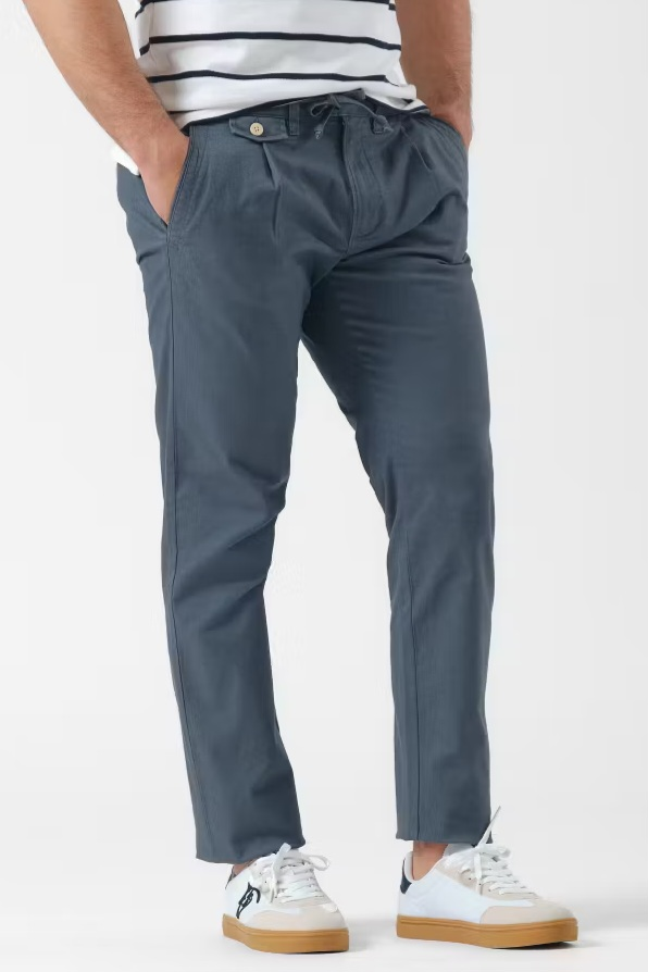 PRÉ-RESERVA Calça Chino Cordão La Garrocha Cobalto | definne