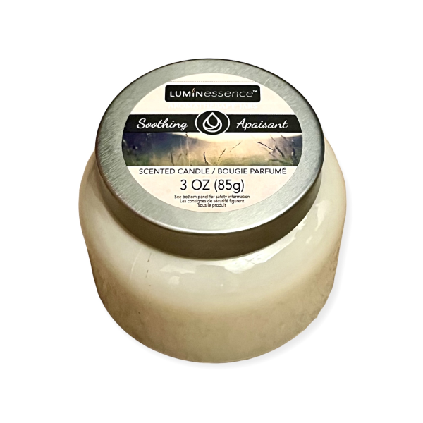 Luminessence - Aromatherapy Soothing Scent’ Mason Jar Candle 3 oz | Home & Kitchen Delights