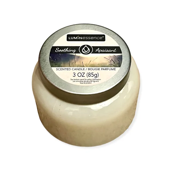 Luminessence - Aromatherapy Soothing Scent’ Mason Jar Candle 3 oz | Home & Kitchen Delights