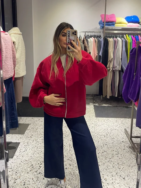 OVERSIZED SWEATSHIRT DROP SHOULDER | Salsa Color