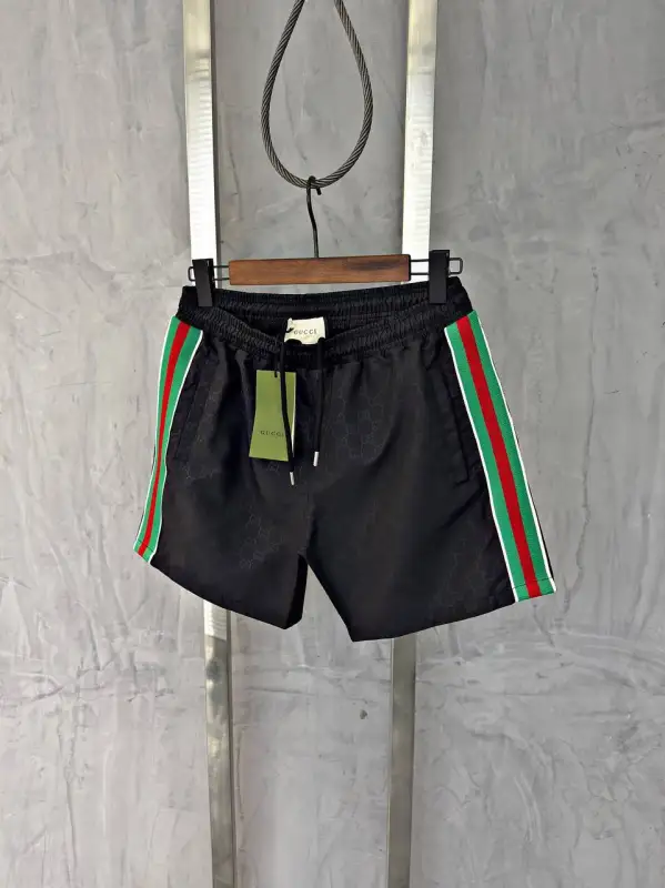 Gucci Firenze Swimm Short Black | MASSIMOLUXURYOUTLET