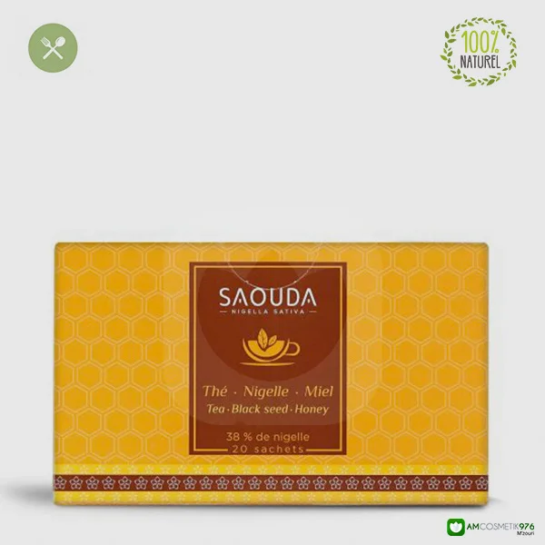 THÉ AU MIEL A LA NIGELLE SAOUDA | AMCOSMETIK