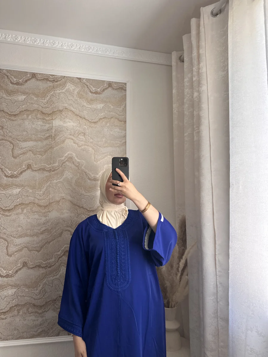 Gandoura ALYA (azul electrico) | VELYA