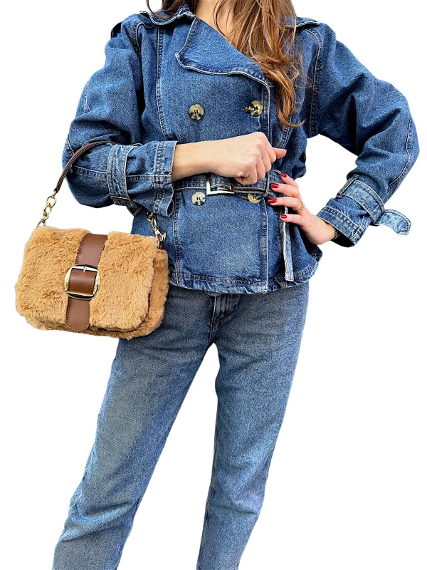 Kary Fourrure Camel | Sac'ré