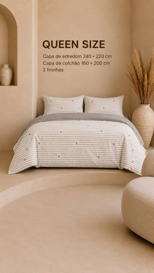 Jogo de Cama Queen Size | Bloom