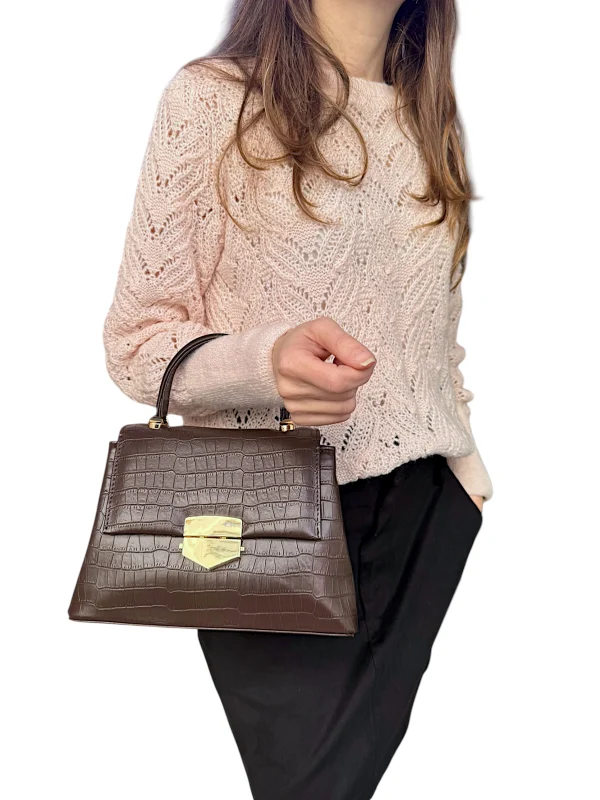 Kylian Croco Marron  | Sac'ré