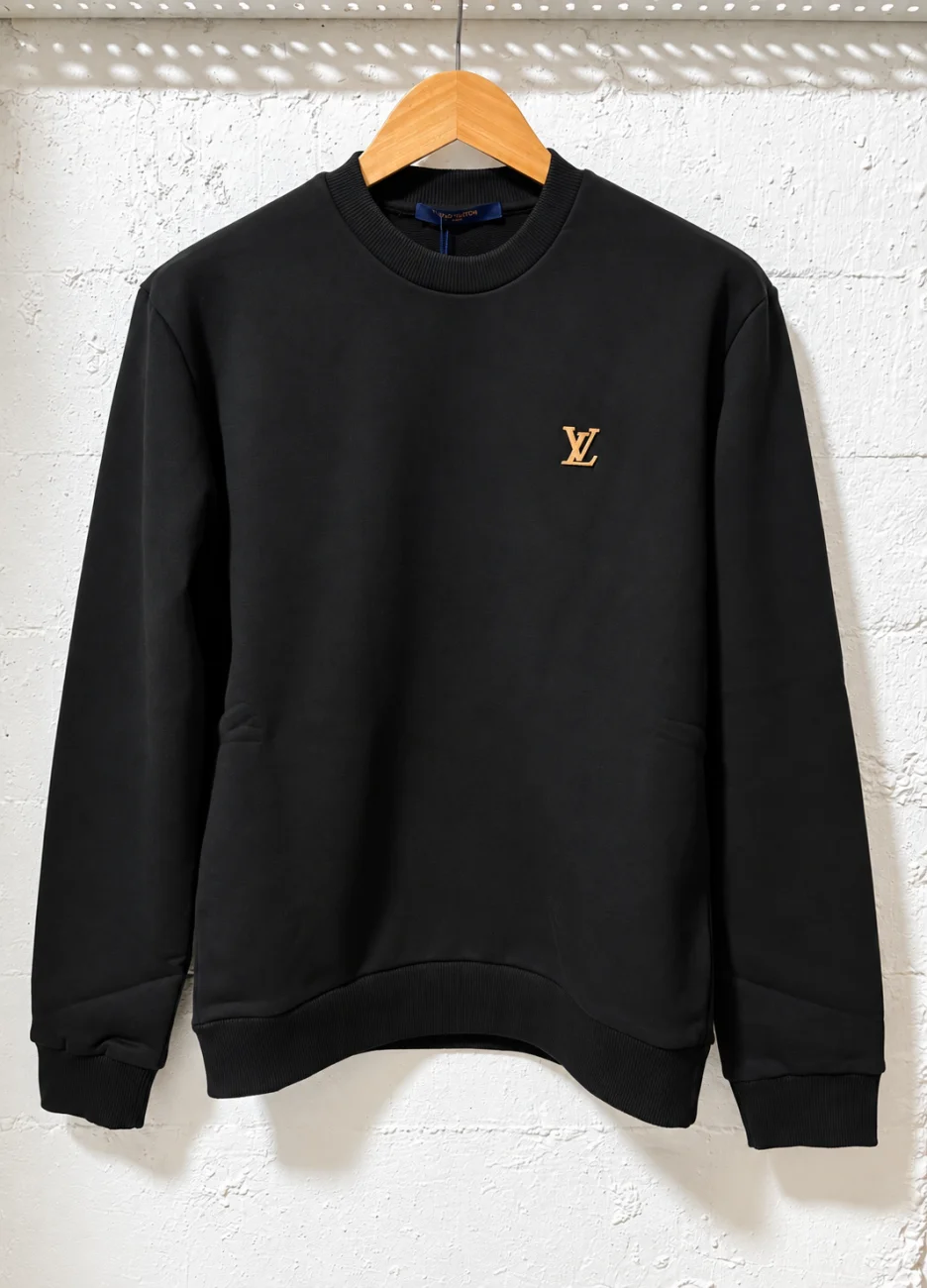 Louis Vuitton Sweatshirt LV Signature Black | 