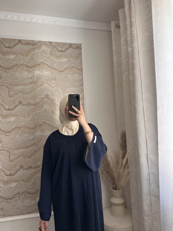 Gandoura ALYA (azul marino) | VELYA