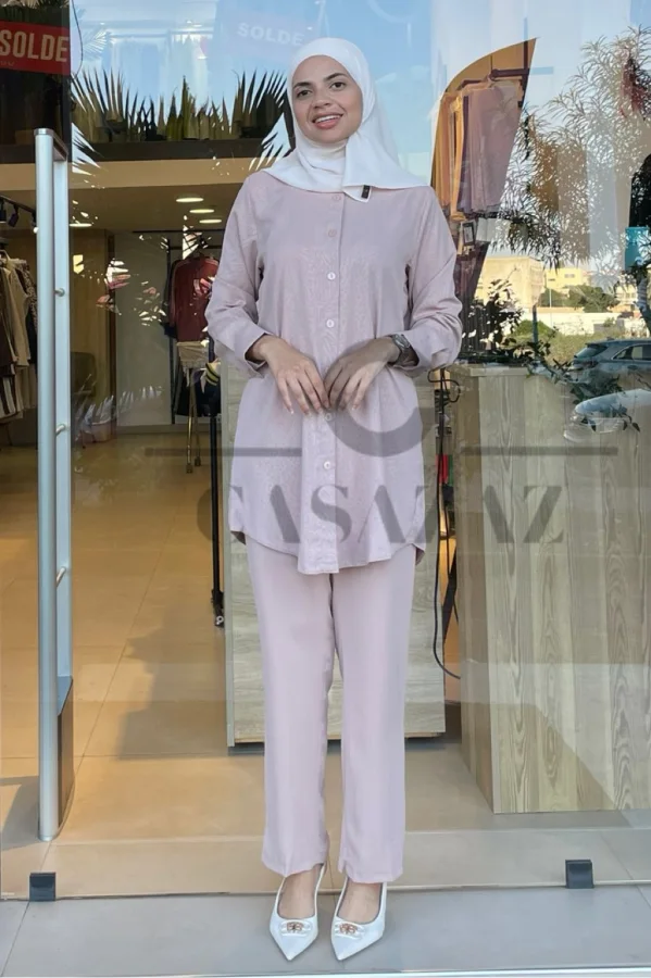 Ensemble chemise Satinée  | CasaZaz