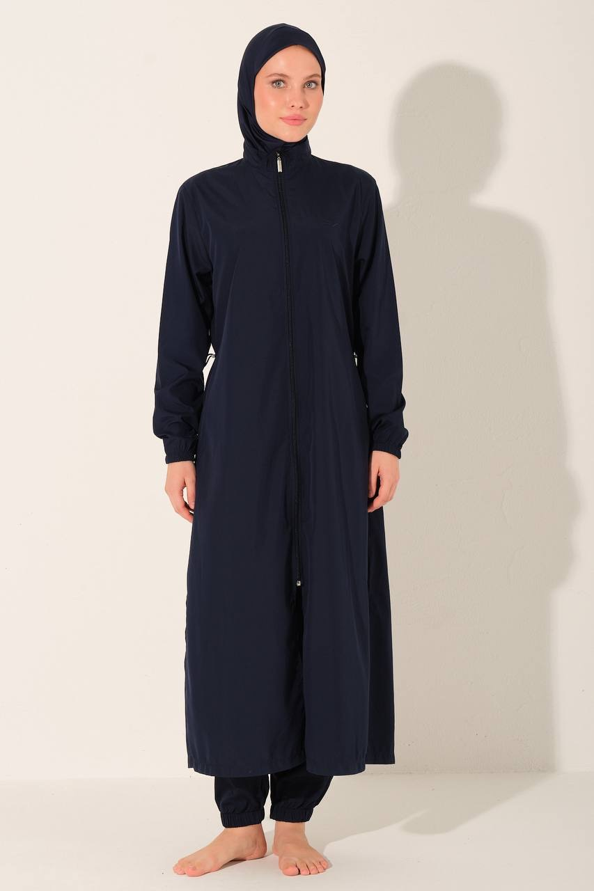 Burkini Long Uni Bleu | CasaZaz