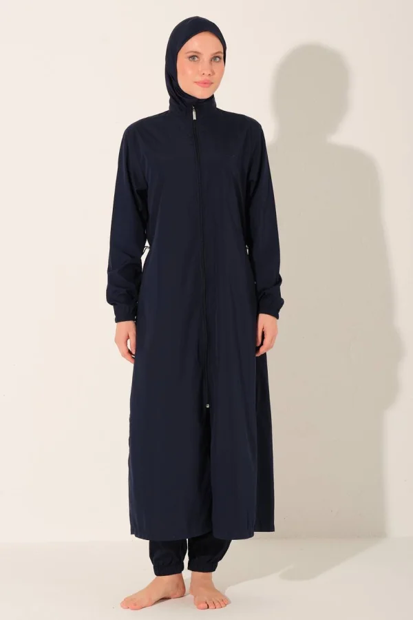 Burkini Long Uni Bleu  | CasaZaz