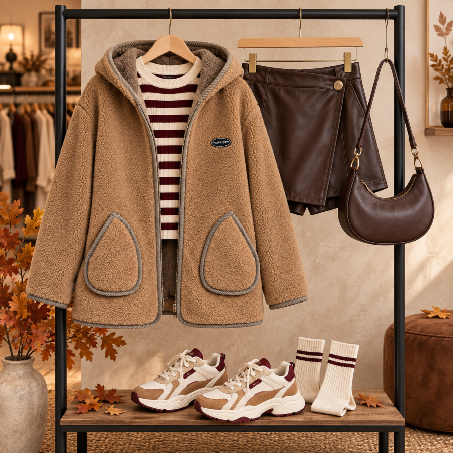PRÉCOMMANDE veste " noisette" camel 38 au 52 | Les Chics Filles by Sab