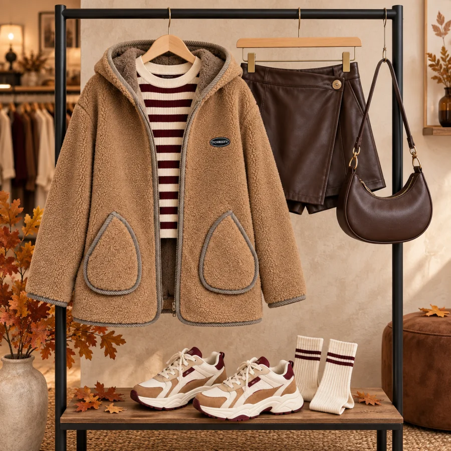PRÉCOMMANDE veste " noisette" camel 38 au 52 | Les Chics Filles by Sab
