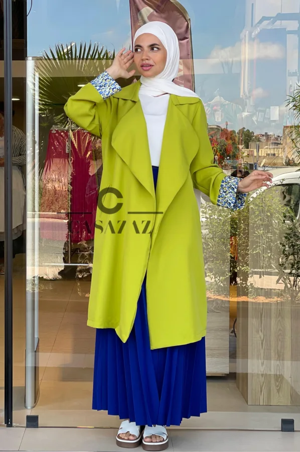 Trench Manche Motif | CasaZaz