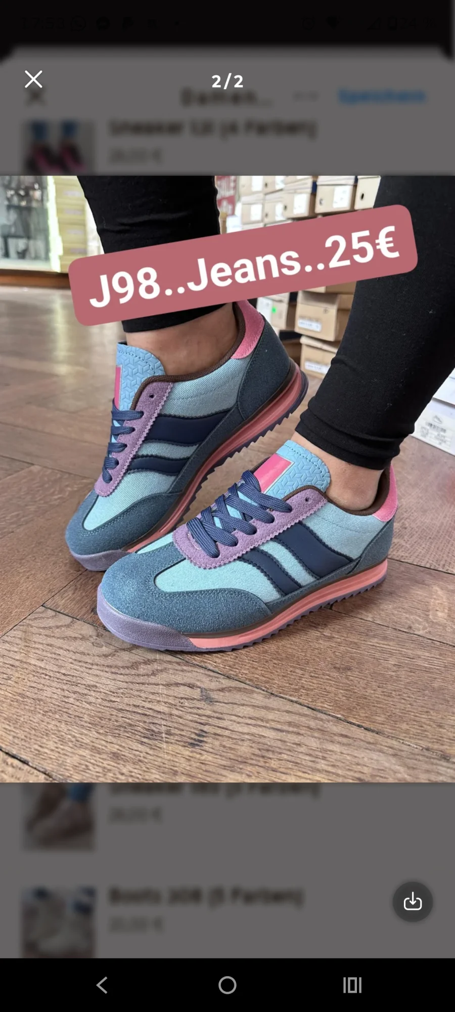 Sneaker J89 ( 2 Farben) | Lieblings Schuhe