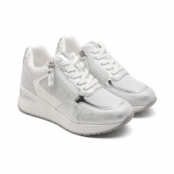 Sneakers compensées métallisées | Deal Only One