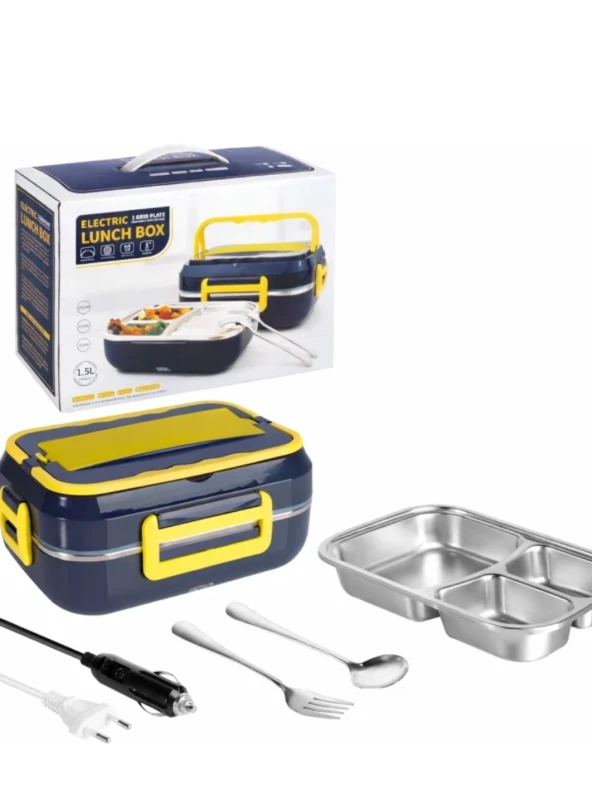 Scaldavivande Elettrico scalda cibo Portatile 1.5L  Contenitore in Acciaio Inox | GKP ELECTRONICS STORE 