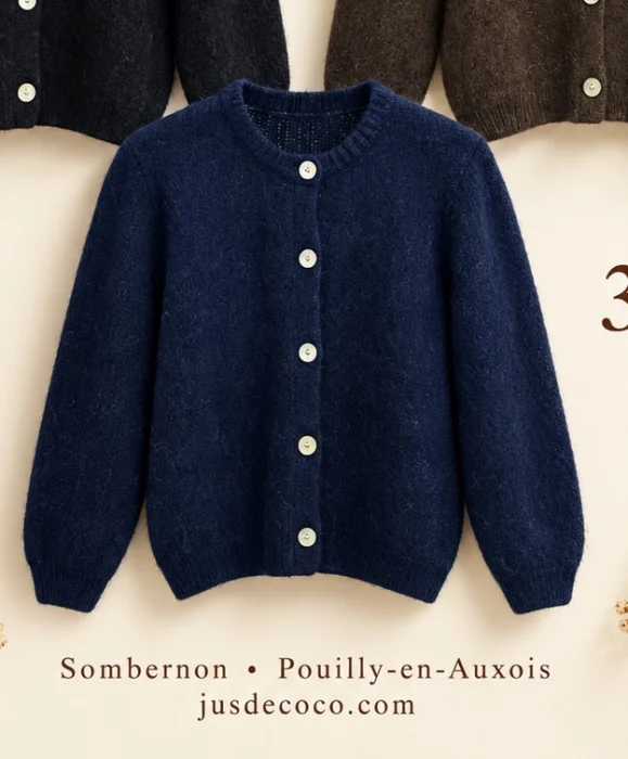 Gilet baby alpaga | Jus de coco