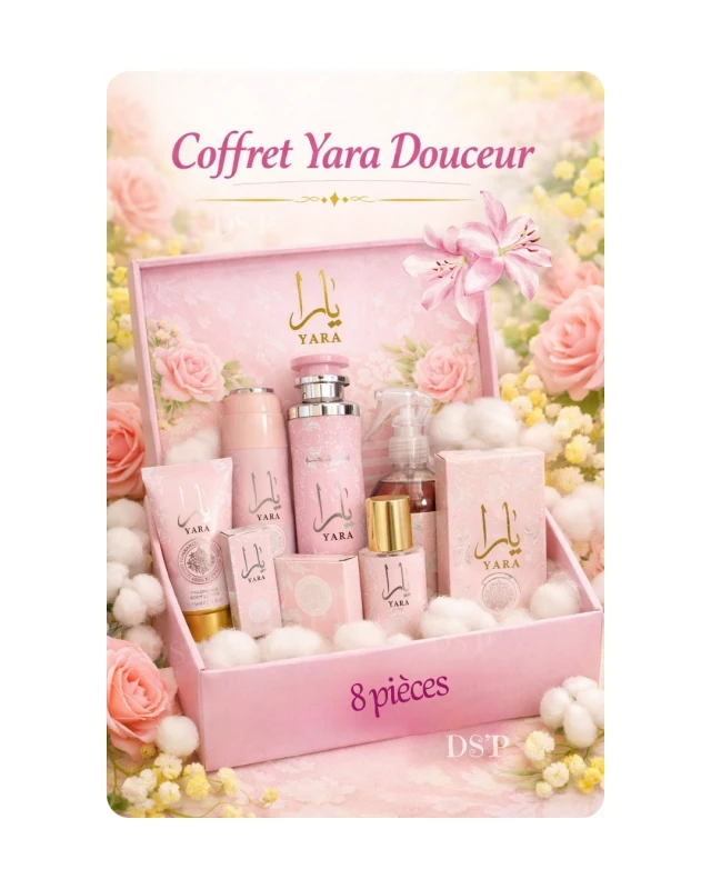 Coffret Douceur Orientale "Univers Yara" - 8 pièces | Dîna Shop'