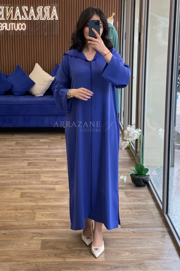 Djellaba Crêpe Berchman Mauve | CasaZaz