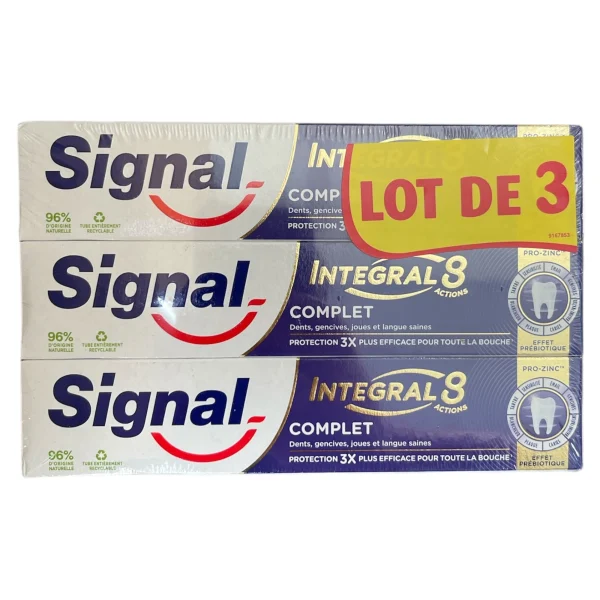 Dentifrice Integral 8 Complet SIGNAL | Miniprix