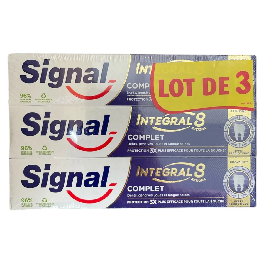 Dentifrice Integral 8 Complet SIGNAL | Miniprix
