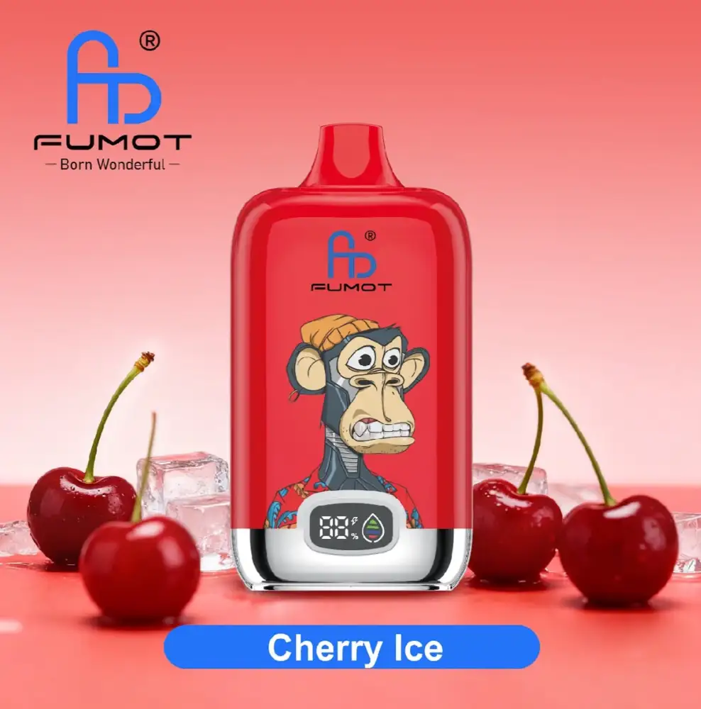 12000 Cherry ice Digitalbox Fumot | Eq vape