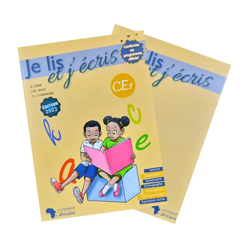Livre je lis et j'écris ce1 | GX-IVOIRE SERVICE 