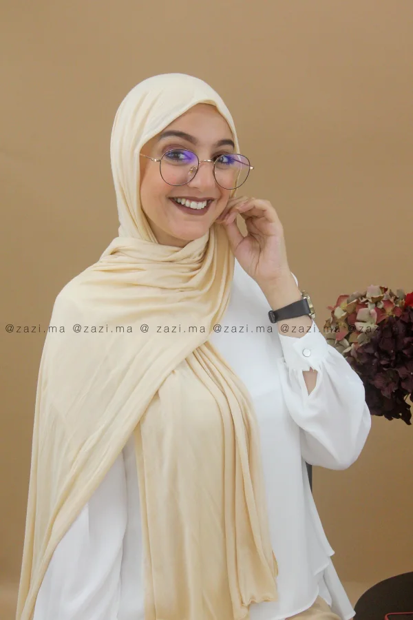 Chale lycra beige | CasaZaz
