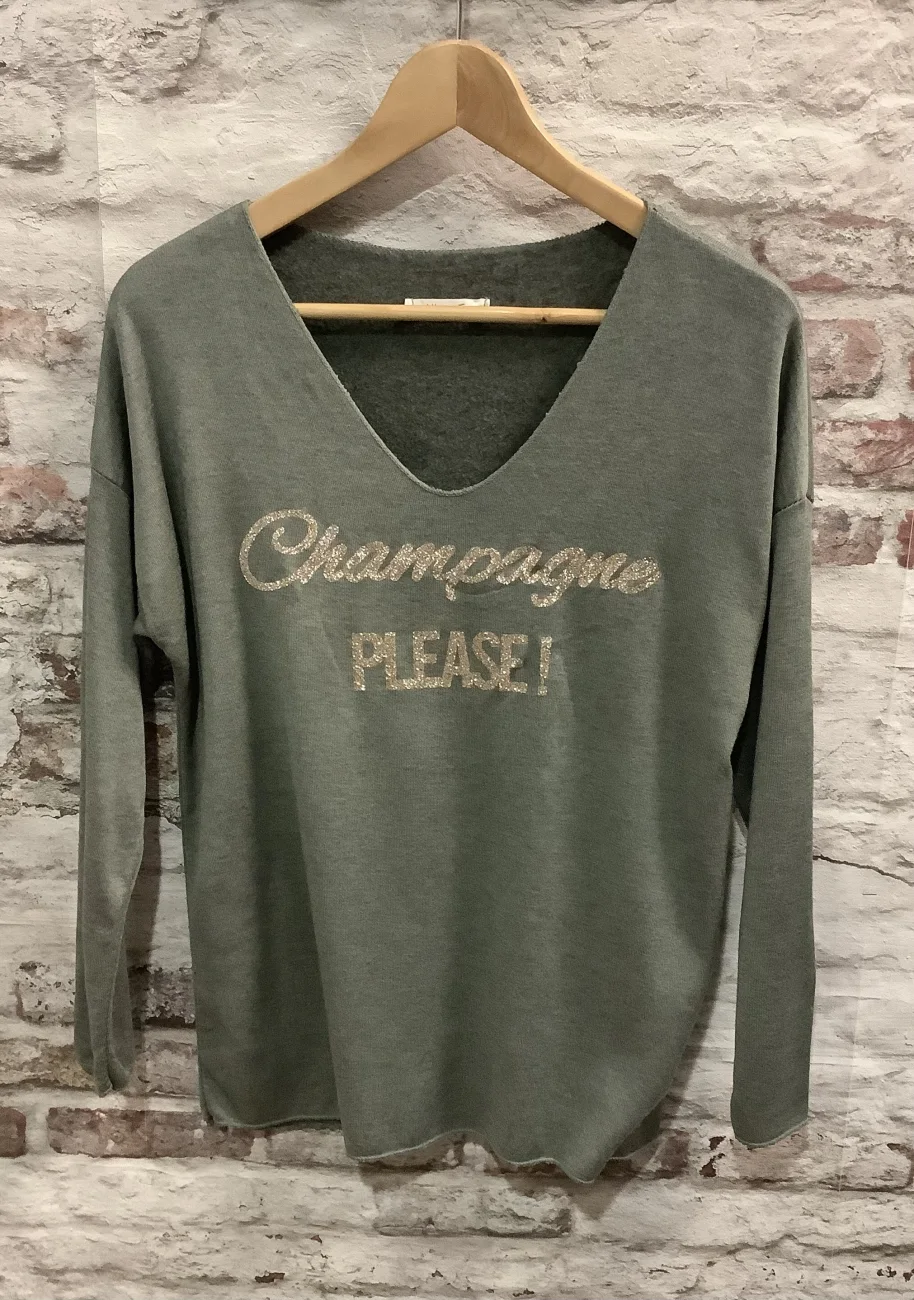 Pull champagne | Jus de coco 