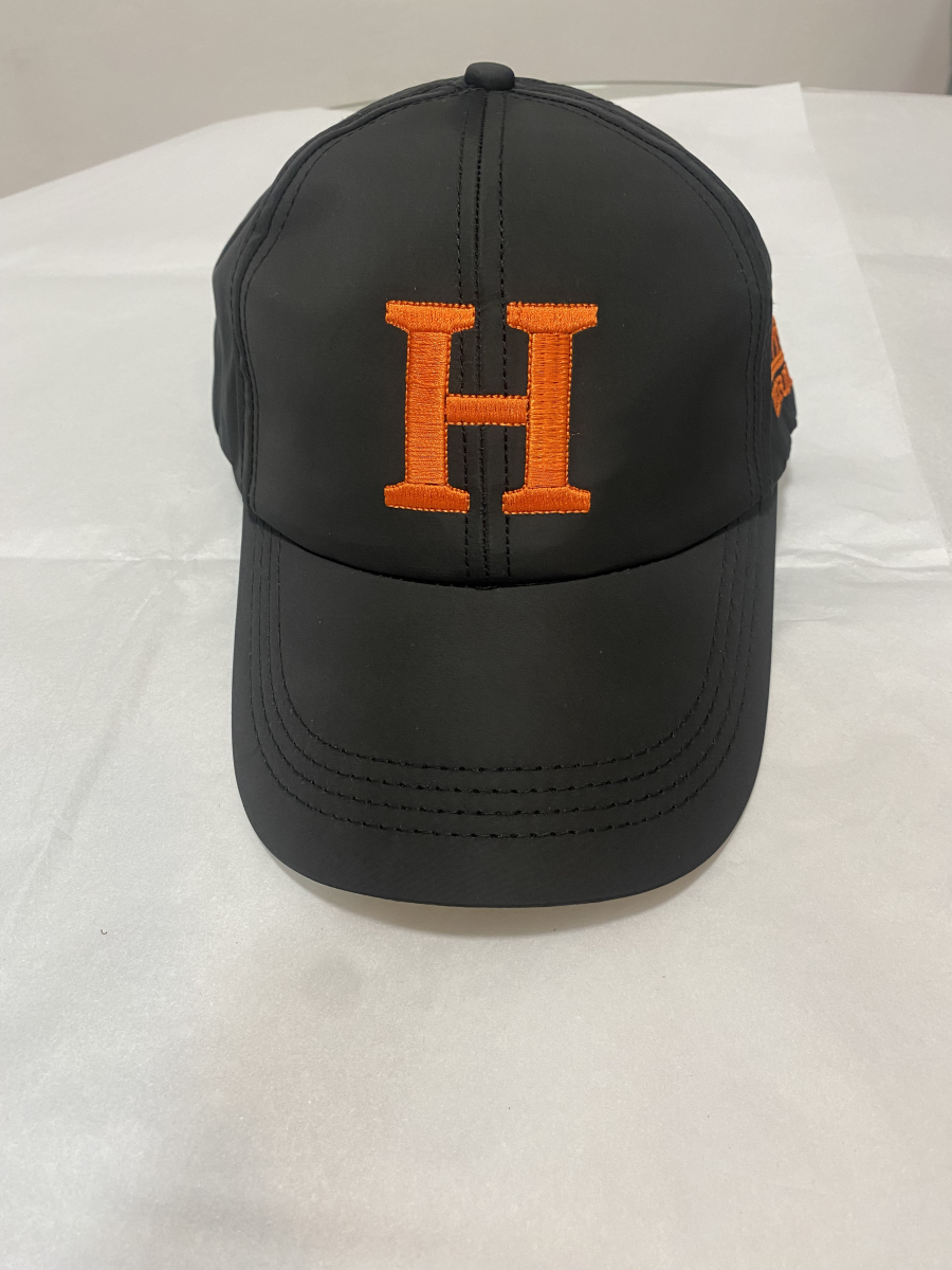 Hermes Paris Cap Black H Orange | MASSIMOLUXURYOUTLET