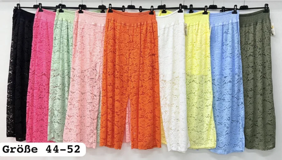 Spitzenhose mit Unterhose Gr.44-52 | LL-Fashion